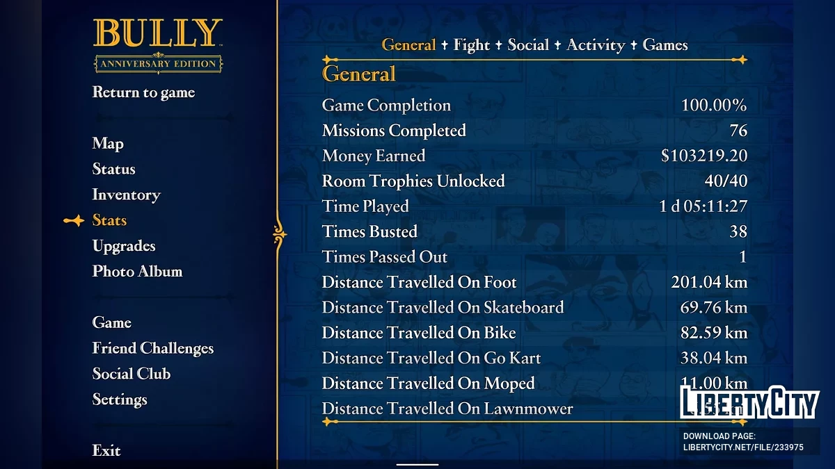 Bully: Anniversary Edition 100% Сохранение • İOS, Android / Bully: Scholarship Edition