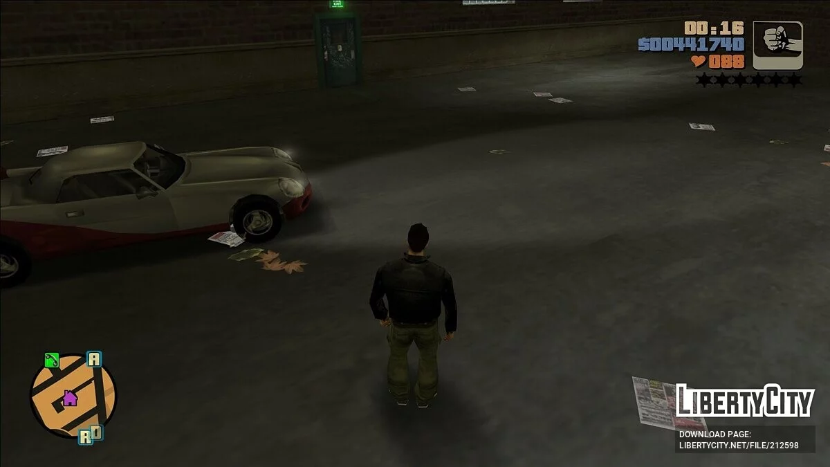 Исправление света фар / GTA 3