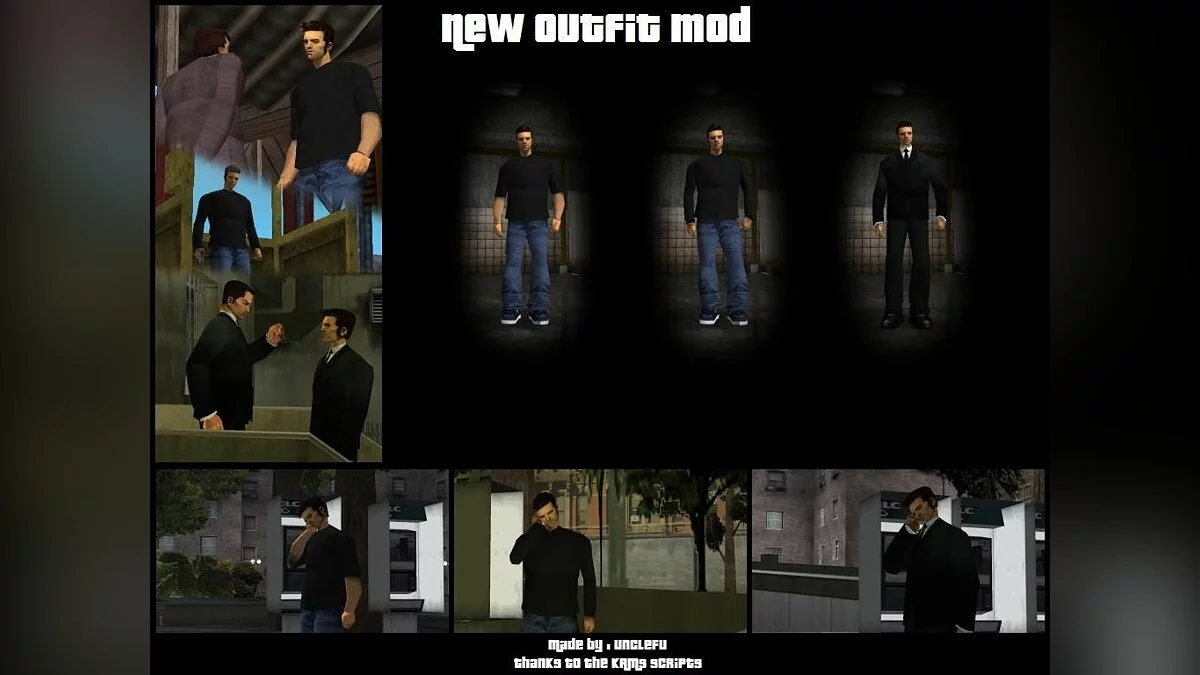 New Outfit Mod  / GTA 3