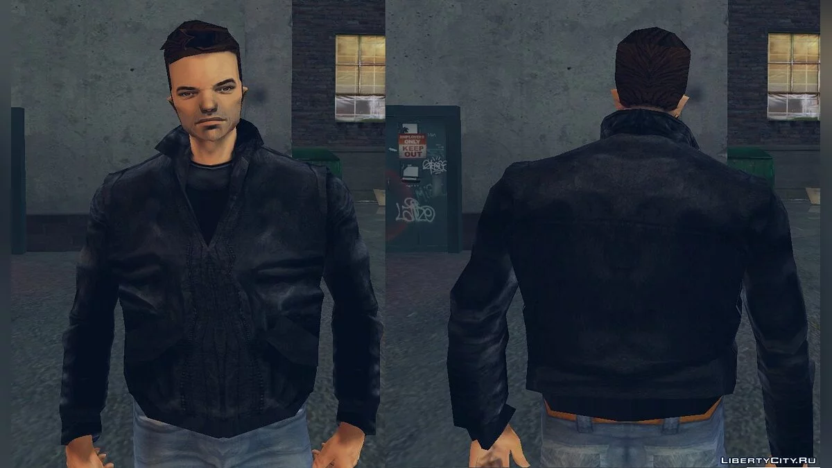 Retextured XBOX Claude / GTA 3