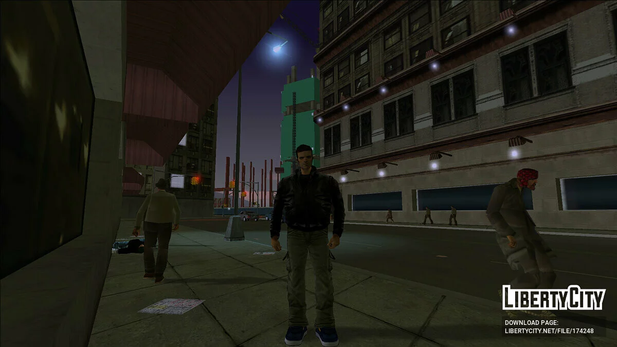 Улучшенные педы V2 / GTA 3