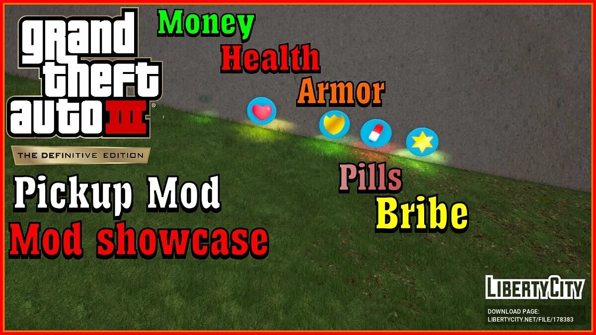 Спавнер пикапов / GTA 3: The Definitive Edition
