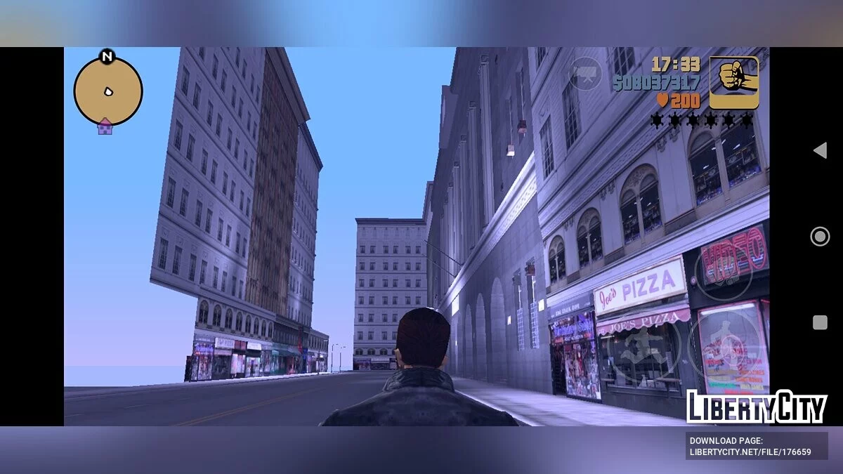Возможность ходить в Городе Призраке / GTA 3 (iOS, Android)