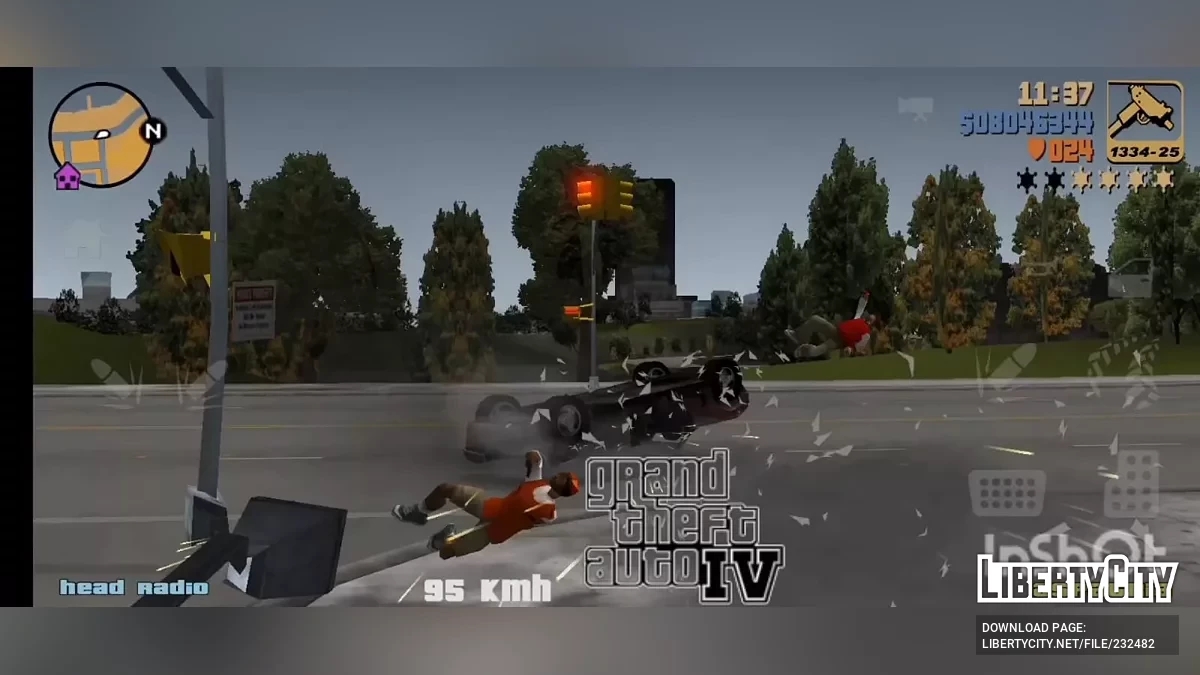 GTA 4 Driving Mod / GTA 3 (iOS, Android)