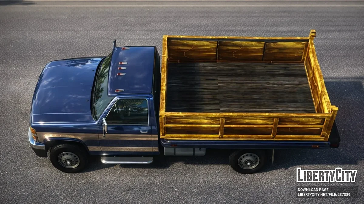 Declasse Yosemite Tip Truck [Addon / Moving Steering Wheel] / GTA 4