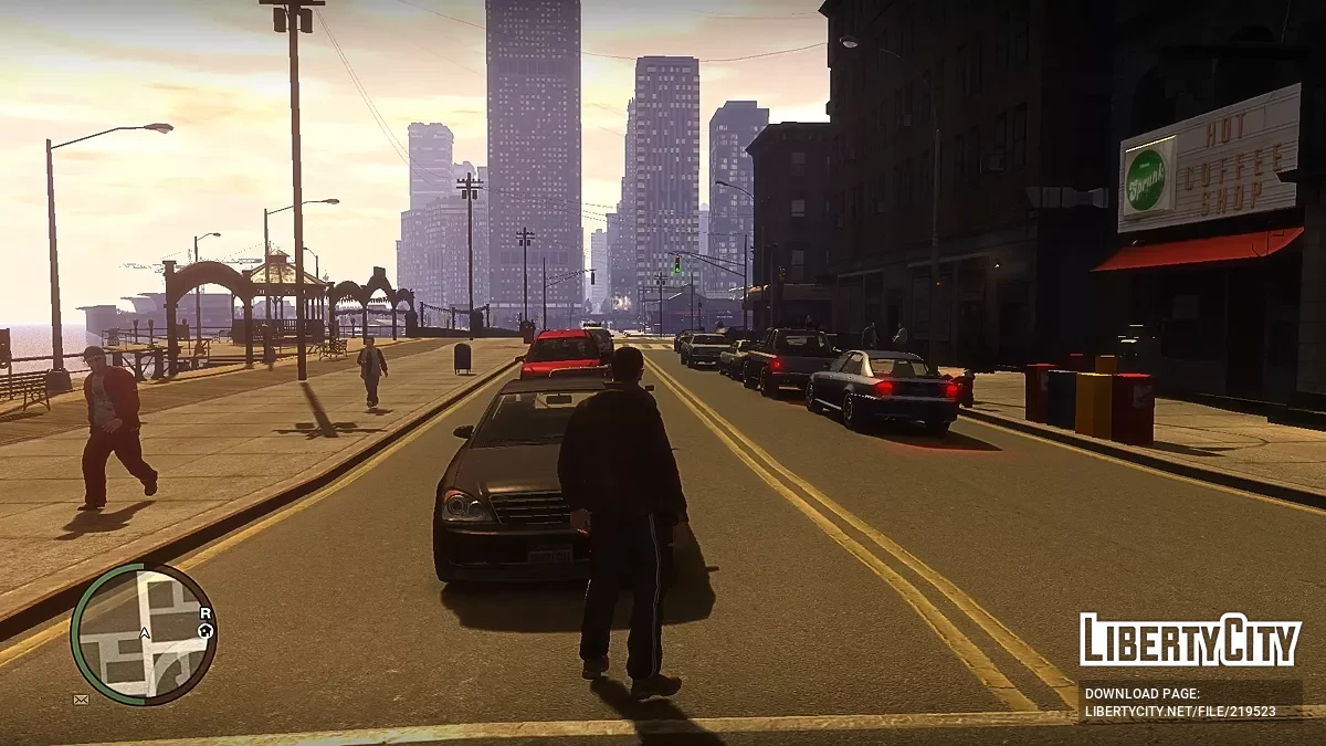 Улучшенные тени и чёткость картинки / GTA 4