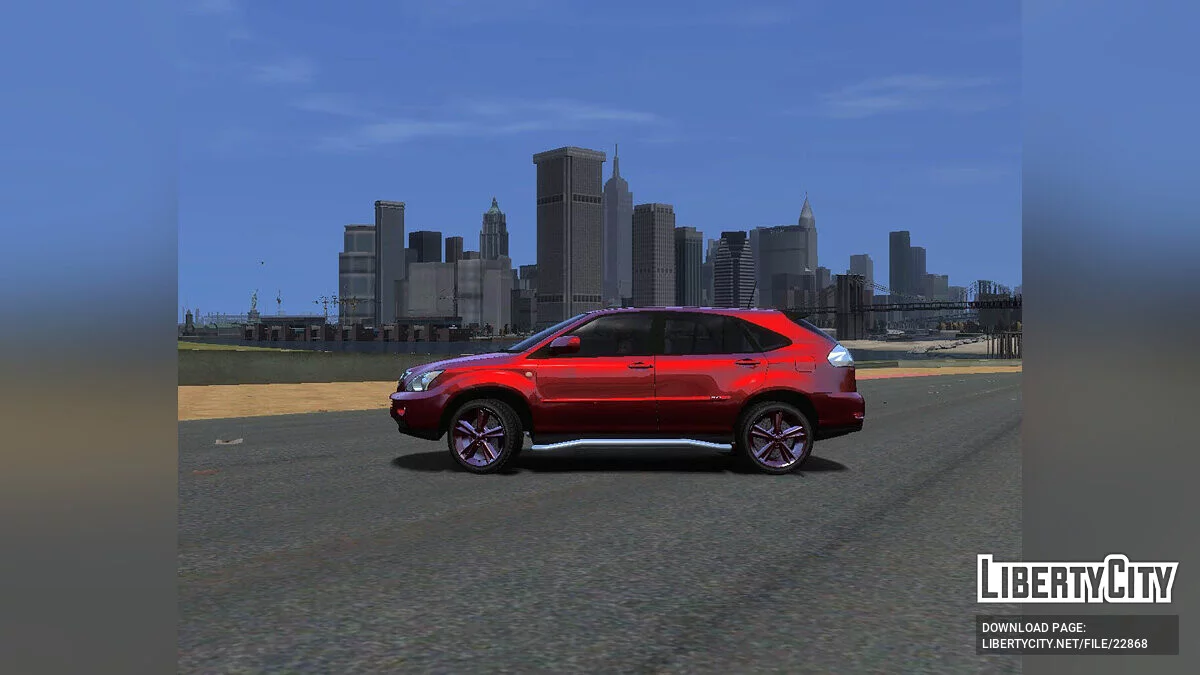 Lexus RX 350 tuning / GTA 4