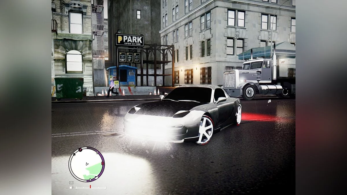 Mazda RX-7 pro street style v1 / GTA 4