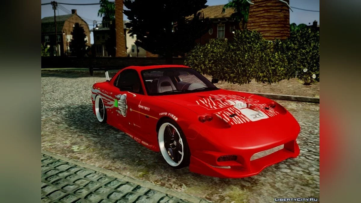 Fast and Furious 1 Mazda RX-7 v2.0 / GTA 4