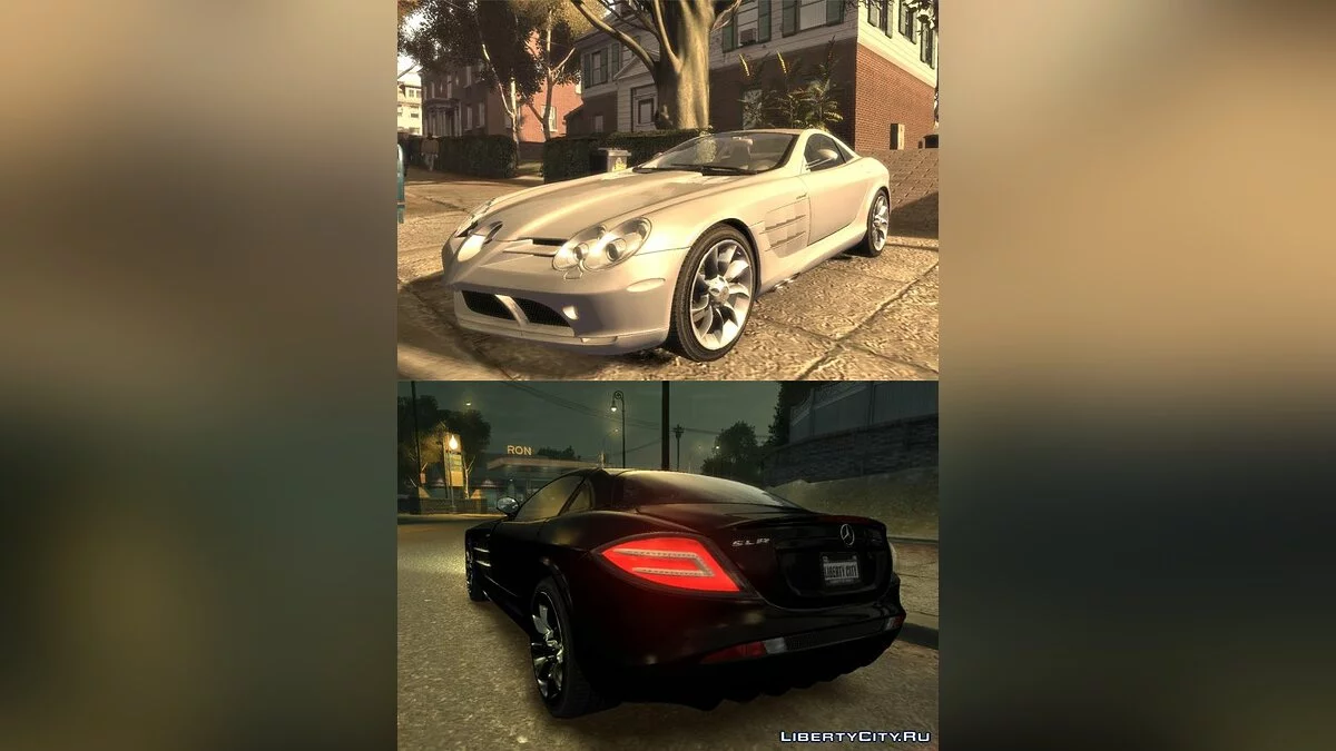 GTA 4 Mod 2005 Mercedes Benz SLR McLaren [EPM] / GTA 4