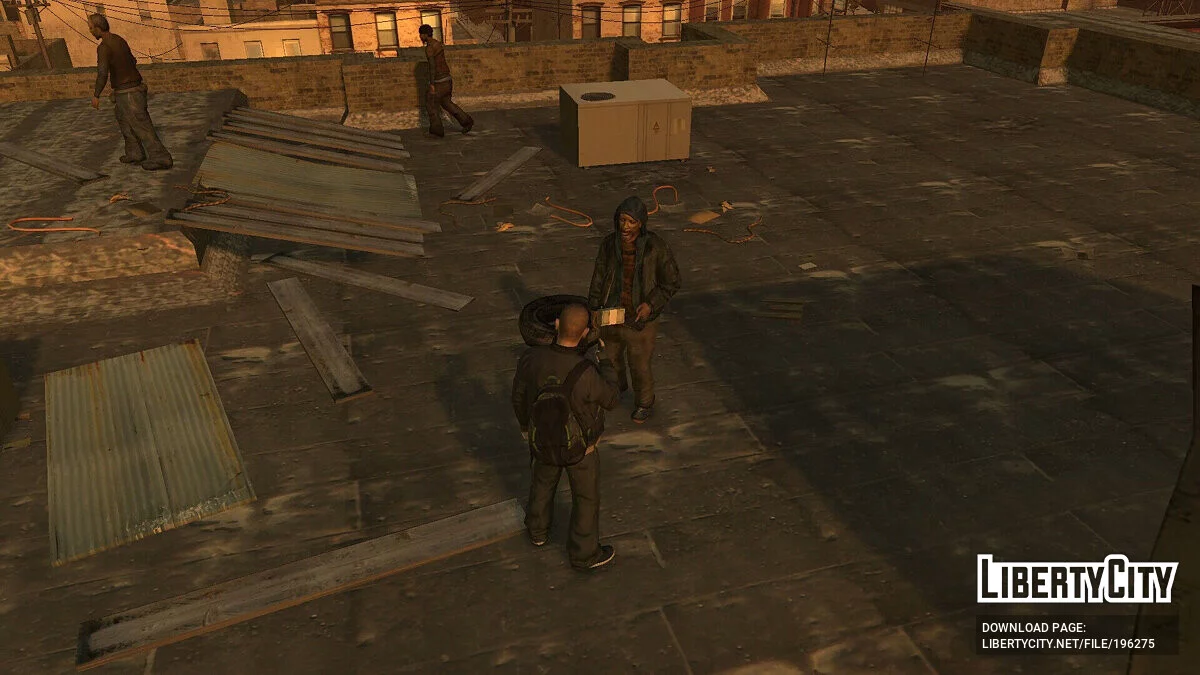 Фикс анимации броска денег v0.1 / GTA 4