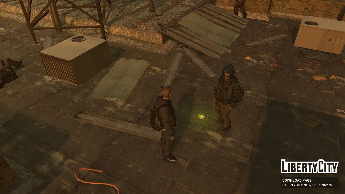 Фикс анимации броска денег v0.1 / GTA 4