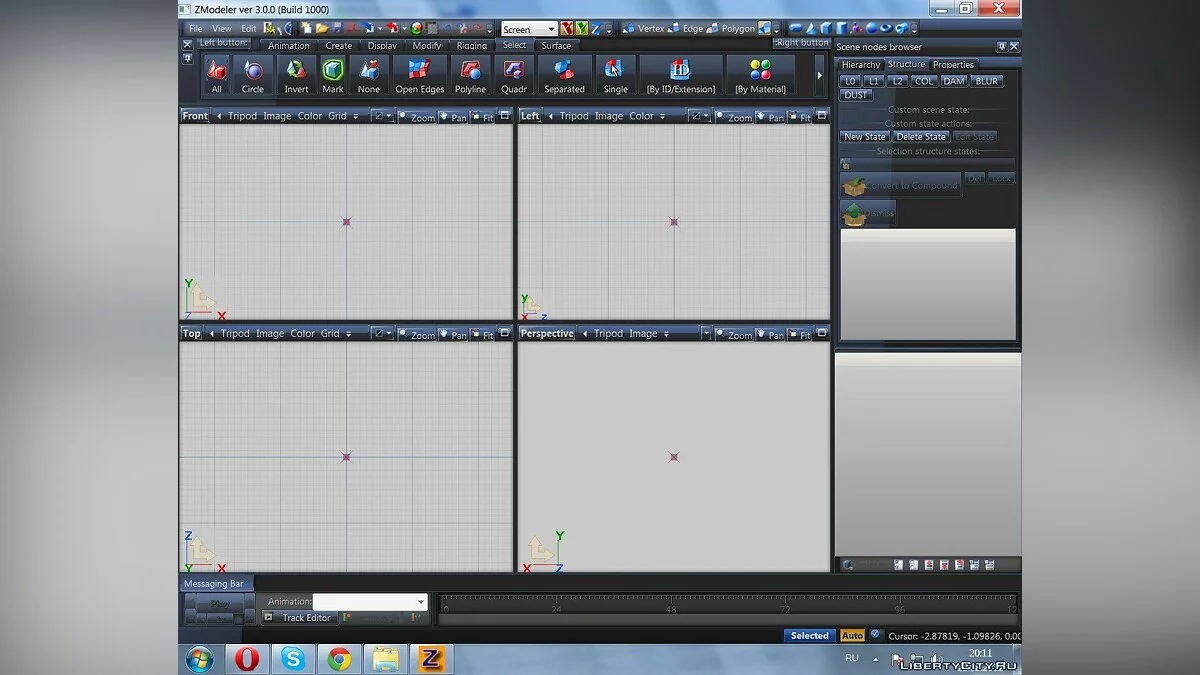 Zmodeler 3.0.0 build 1000 / GTA 4