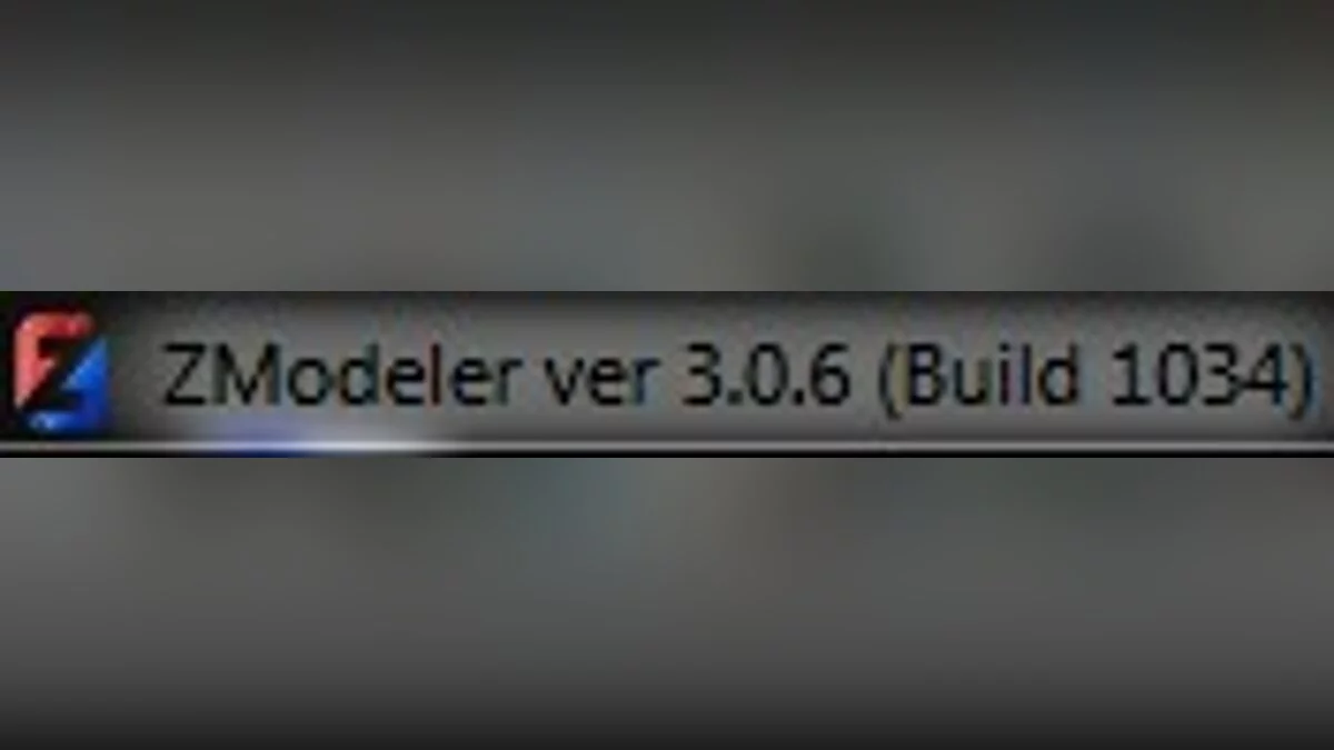 Zmodeler 3.0.6 (build 1034) / GTA 4