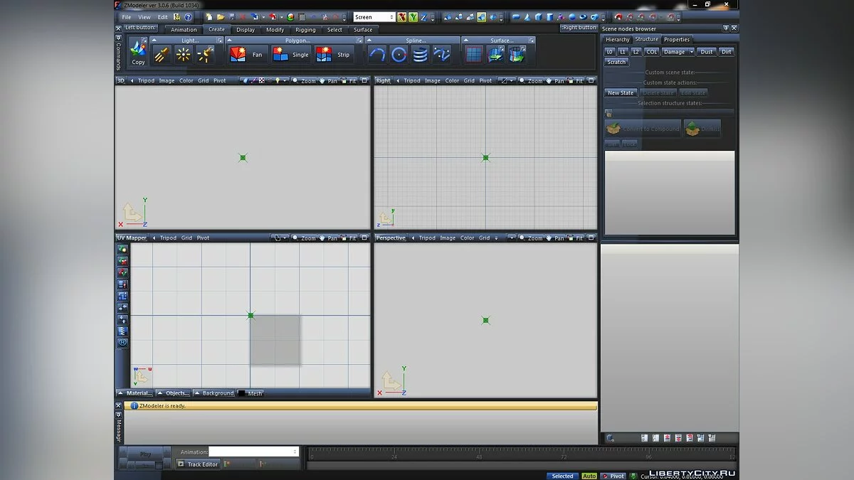 Zmodeler 3.0.6 (build 1034) / GTA 4