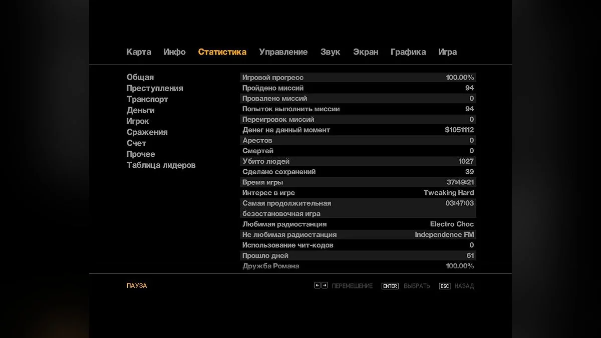 GTA4: Сохранение 100% Версия №3 FINAL / GTA 4