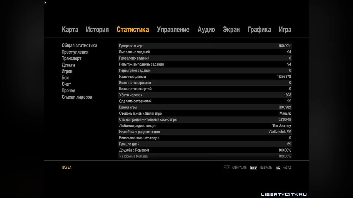 GTA IV 100% (обе концовки) / GTA 4