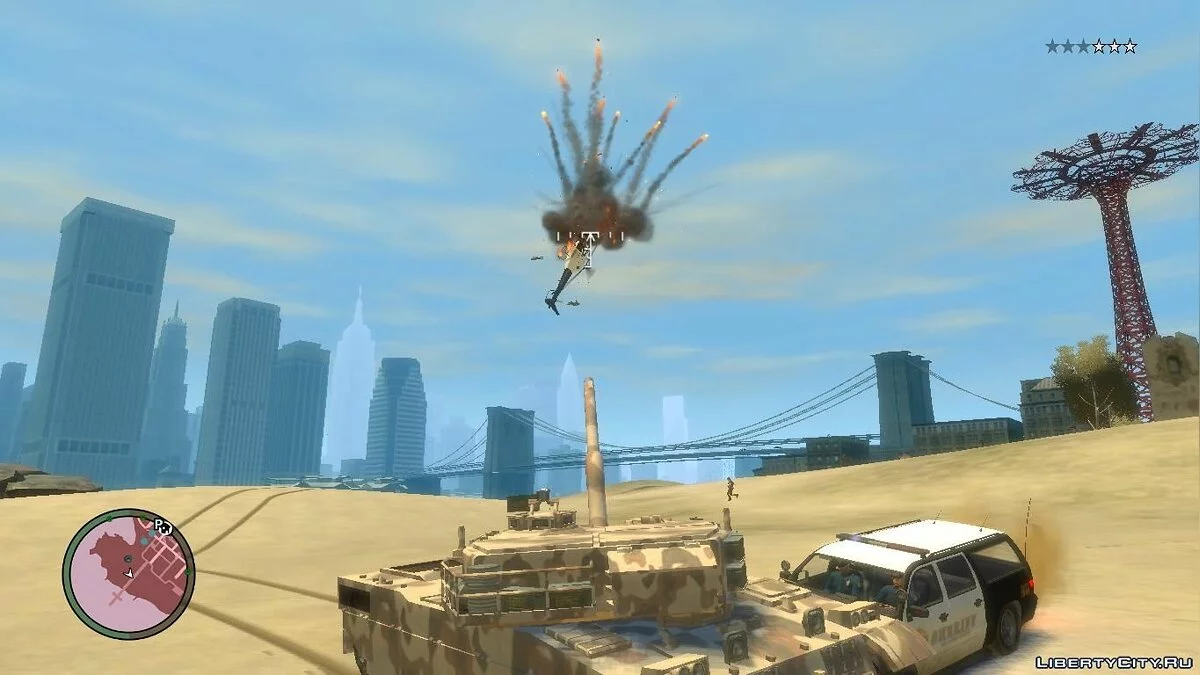 GTA V Rhino (Tank) / GTA 4