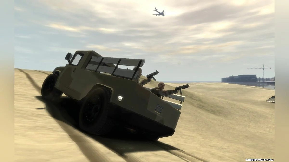 GTA 5 cutted Millitary Patriot replica / GTA 4