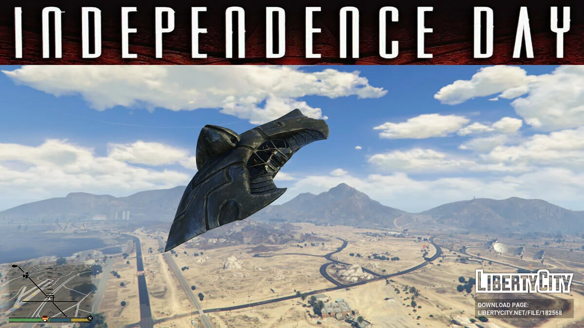 Independence Day fighter [Add-On] 0.2 / GTA 5