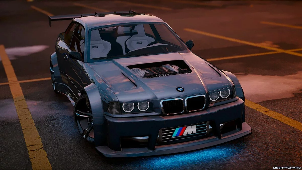 BMW M3 E36 V8 Biturbo [Add-On | Tuning] 1.1 / GTA 5