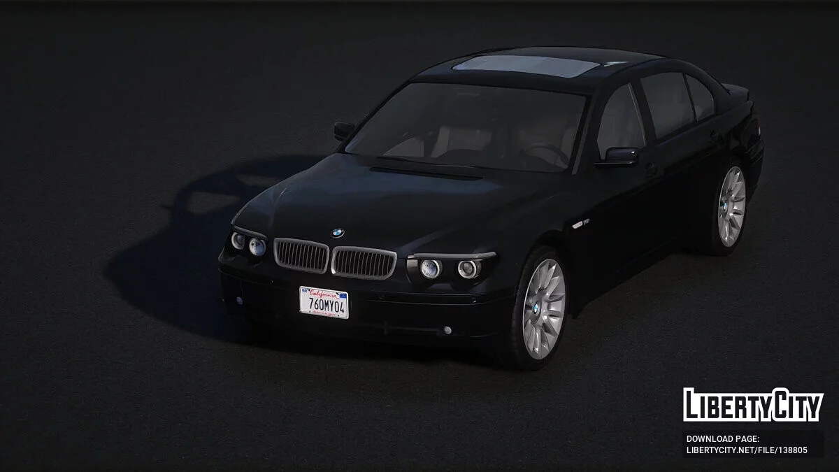 2004 BMW 760Li Individual (E66/PFL) [Add-On / Replace | Tuning | Extras] 1.4 / GTA 5