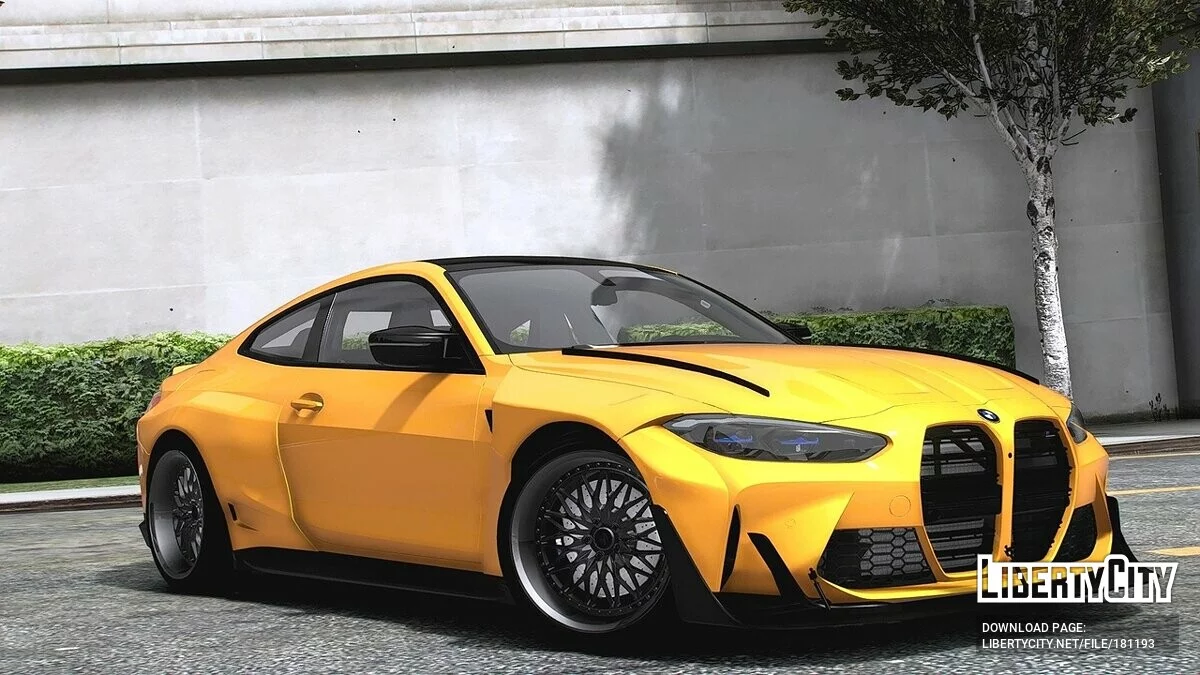 BMW M4 Competition Wide Body Kit / GTA 5