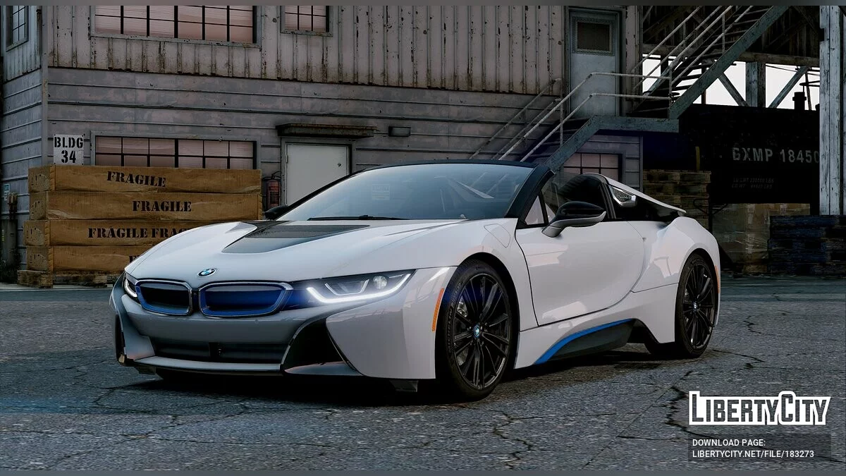 BMW i8 Roadster 2019 / GTA 5