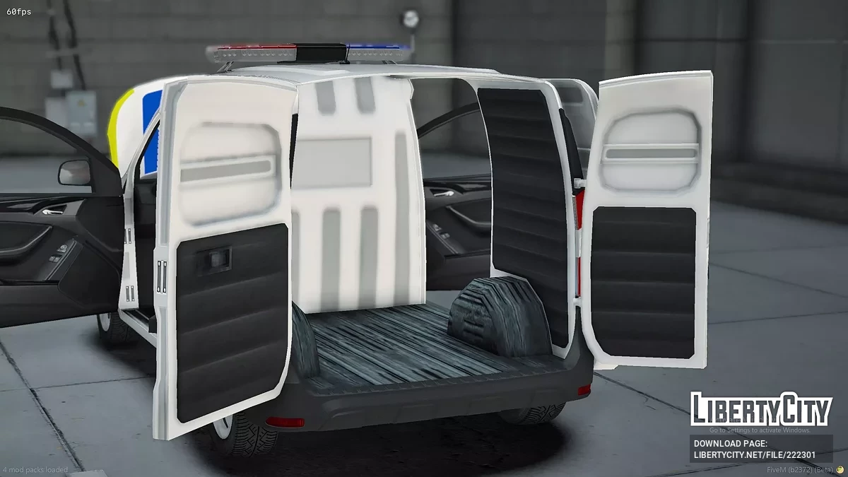 2017 Dacia Dokker Politia Romana / GTA 5