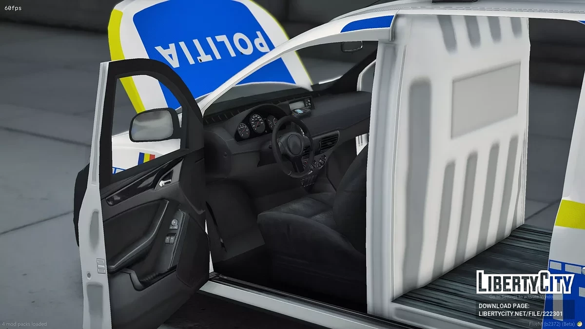 2017 Dacia Dokker Politia Romana / GTA 5