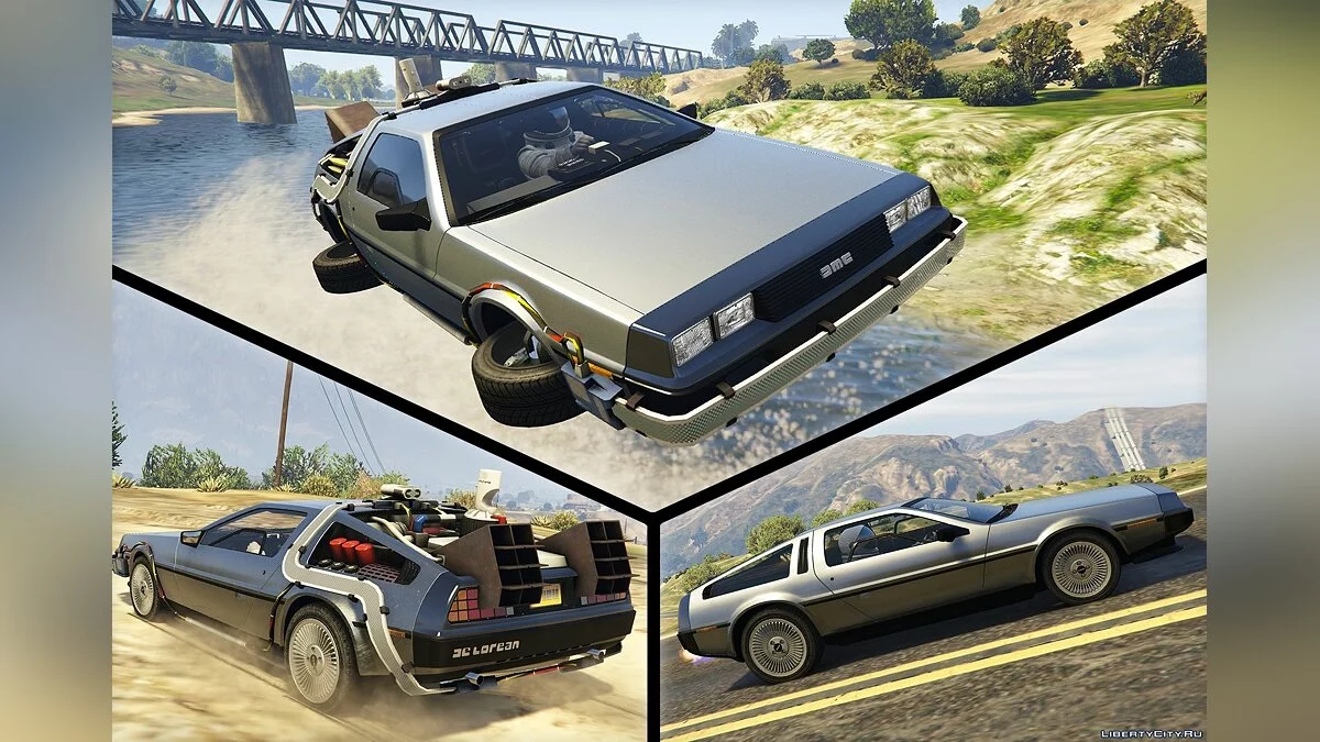 Delorean DMC12 / BTTF2 / Flying (3in1) [Add-On] 1.6 / GTA 5