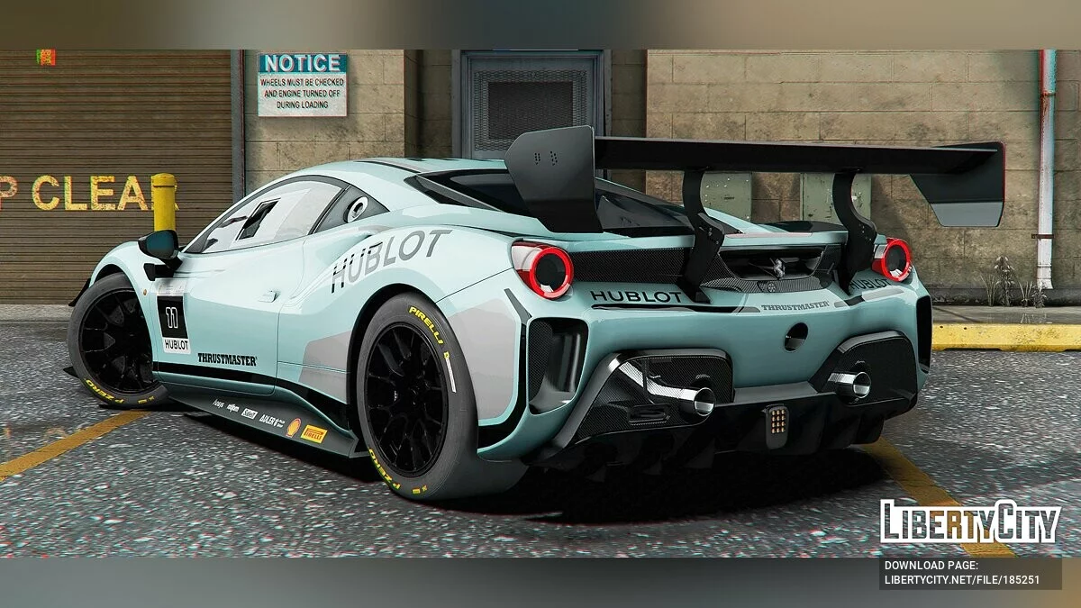 Ferrari 488 Challenge Hublot / GTA 5