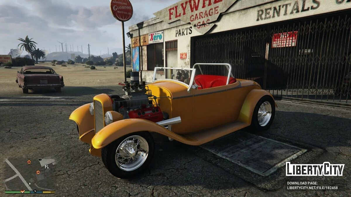 Ford 1932 Roadster hulagirl [Add-On | VehFuncs V] 0.2 / GTA 5