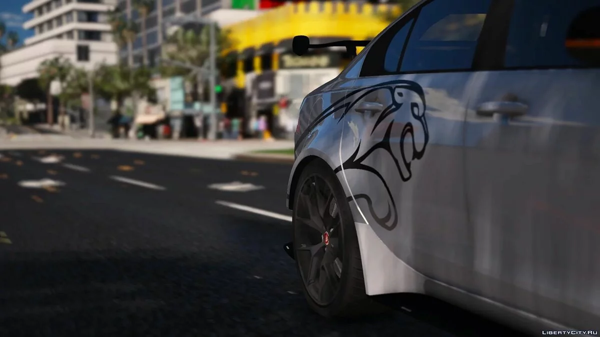 Jaguar XE SVR Project 8 [Add-On] 1.0.2 / GTA 5