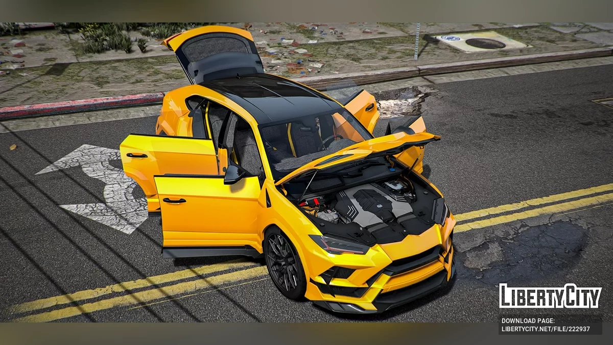 Lamborghini Urus Darwin Pro Demonic / GTA 5