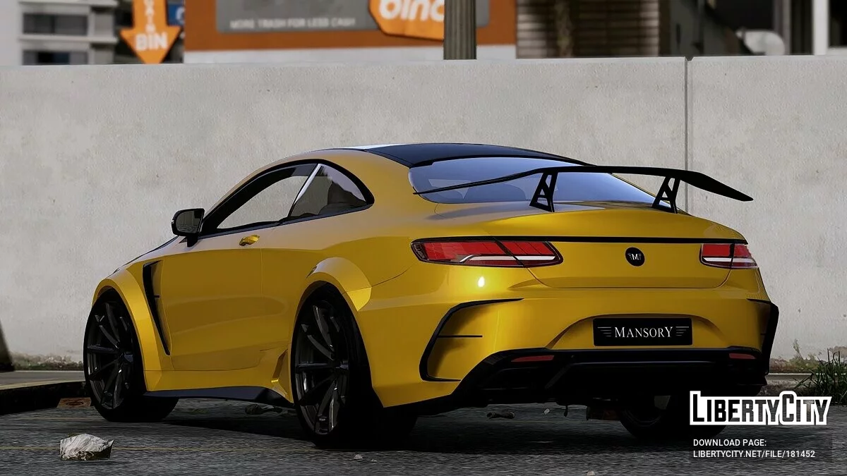 Mercedes-Benz S63 Mansory 2019 / GTA 5