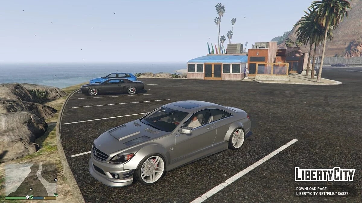 Mercedes-Benz SL65 AMG Widebody Kit / GTA 5