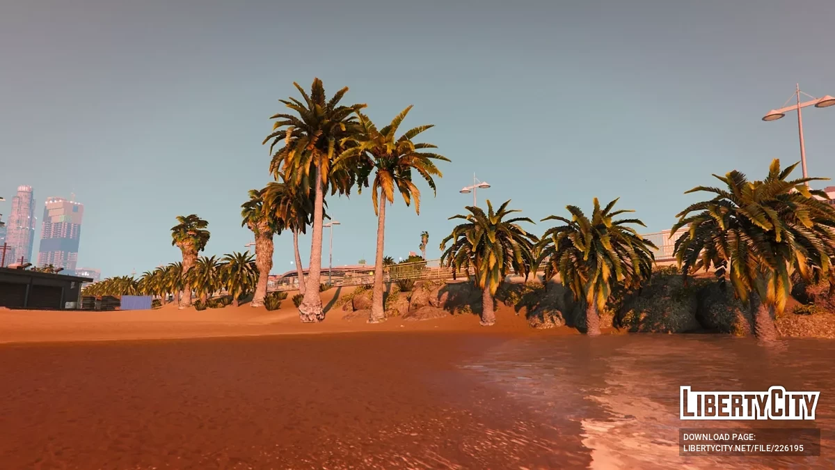 Больше пальм на пляже / GTA 5