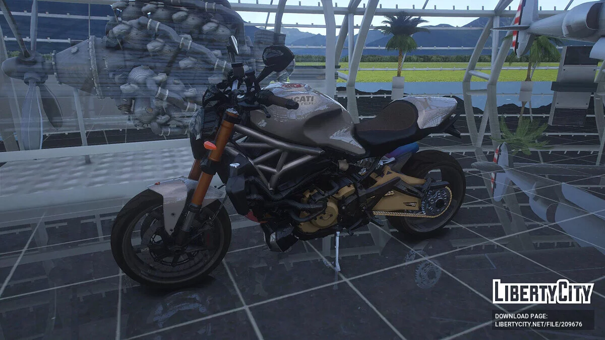 Ducati Monster 1200 v1.0 / GTA 5