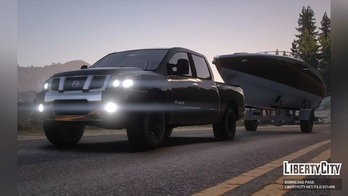 Nissan Titan (2004-2015) v1.0 / GTA 5