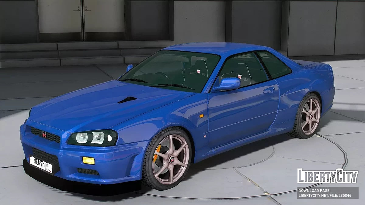Nissan Skyline GT-R R34 V Spec II / GTA 5