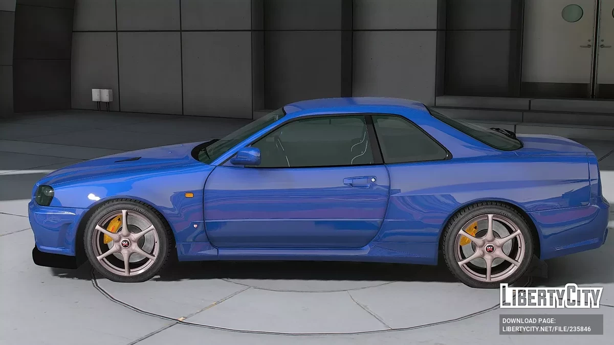 Nissan Skyline GT-R R34 V Spec II / GTA 5