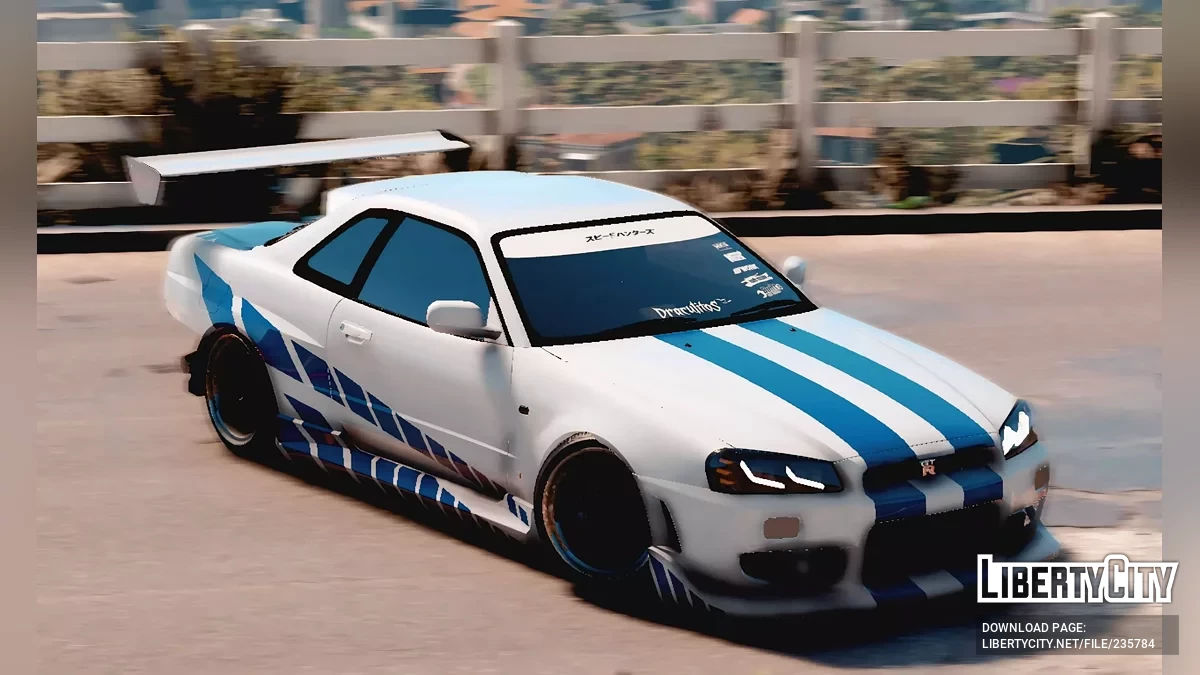 Nissan Skyline R34 Twin Turbo RHD 1.0 / GTA 5