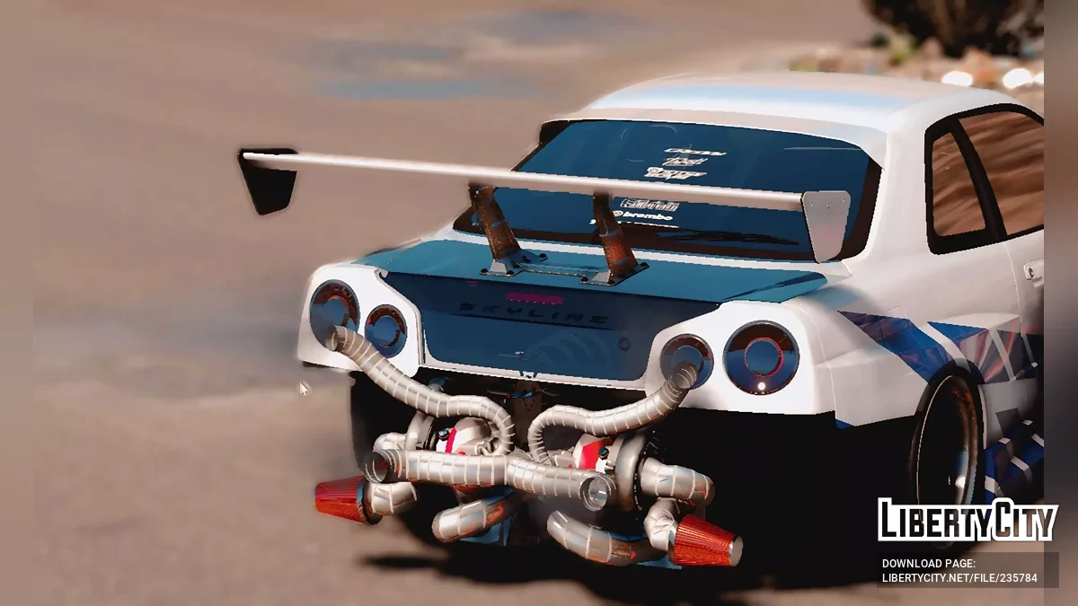 Nissan Skyline R34 Twin Turbo RHD 1.0 / GTA 5