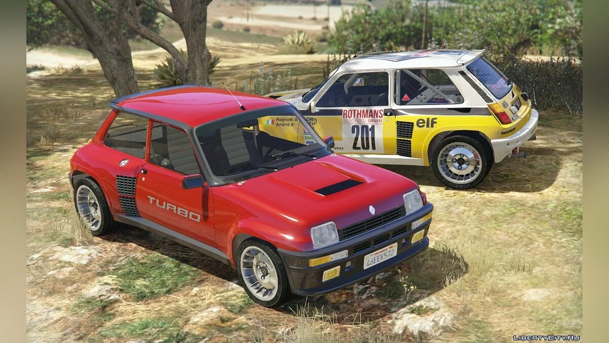 Renault 5 Turbo (2 Cars Pack) [Add-On / Replace | Tuning | Livery] 2.3 / GTA 5