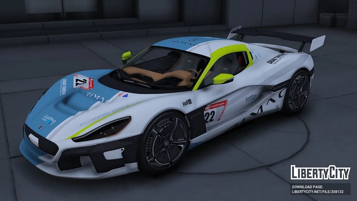 2019 Rimac Concept 2 Fictional 24h NBR / GTA 5