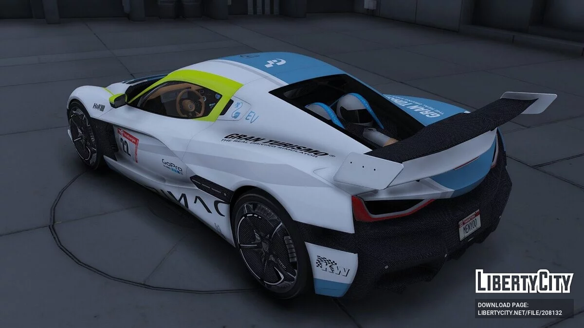 2019 Rimac Concept 2 Fictional 24h NBR / GTA 5