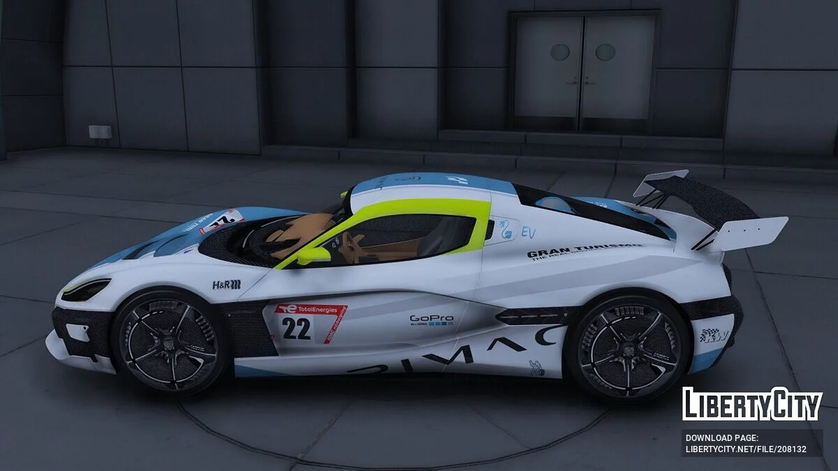 2019 Rimac Concept 2 Fictional 24h NBR / GTA 5