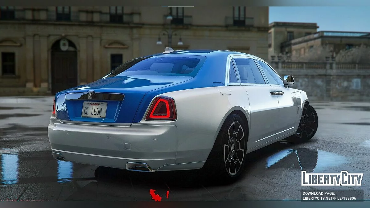 Rolls-Royce Ghost Black Badge 2017 / GTA 5