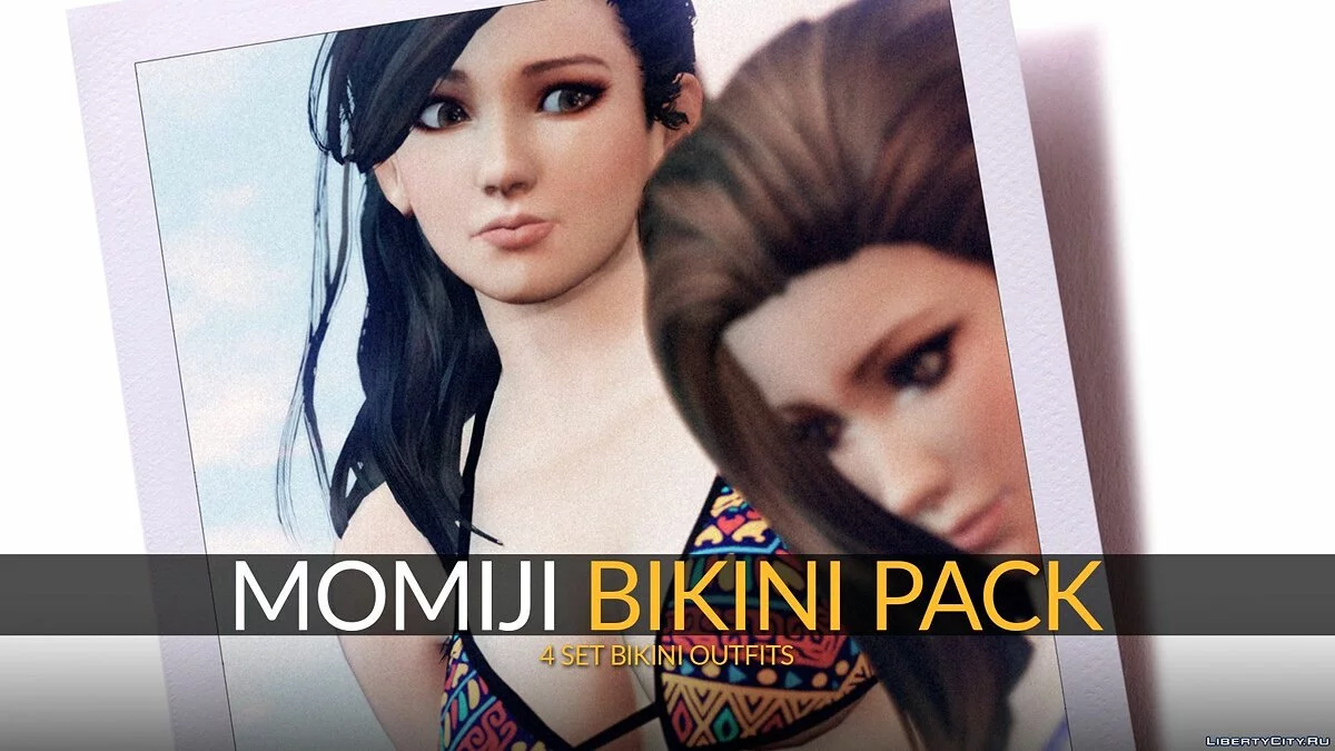 Momiji Dead Or Alive 5 Bikini Pack [Add-On Ped | Replace] v1.0 / GTA 5